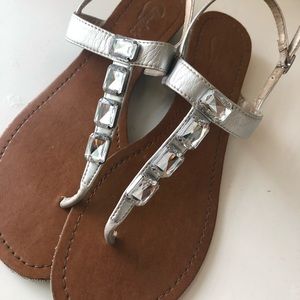 Rhinestone sandals